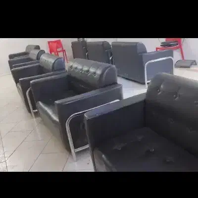 3 تا مبل ۲ نفره چرمی|مبلمان اداری|کاشان, ترک آباد|دیوار