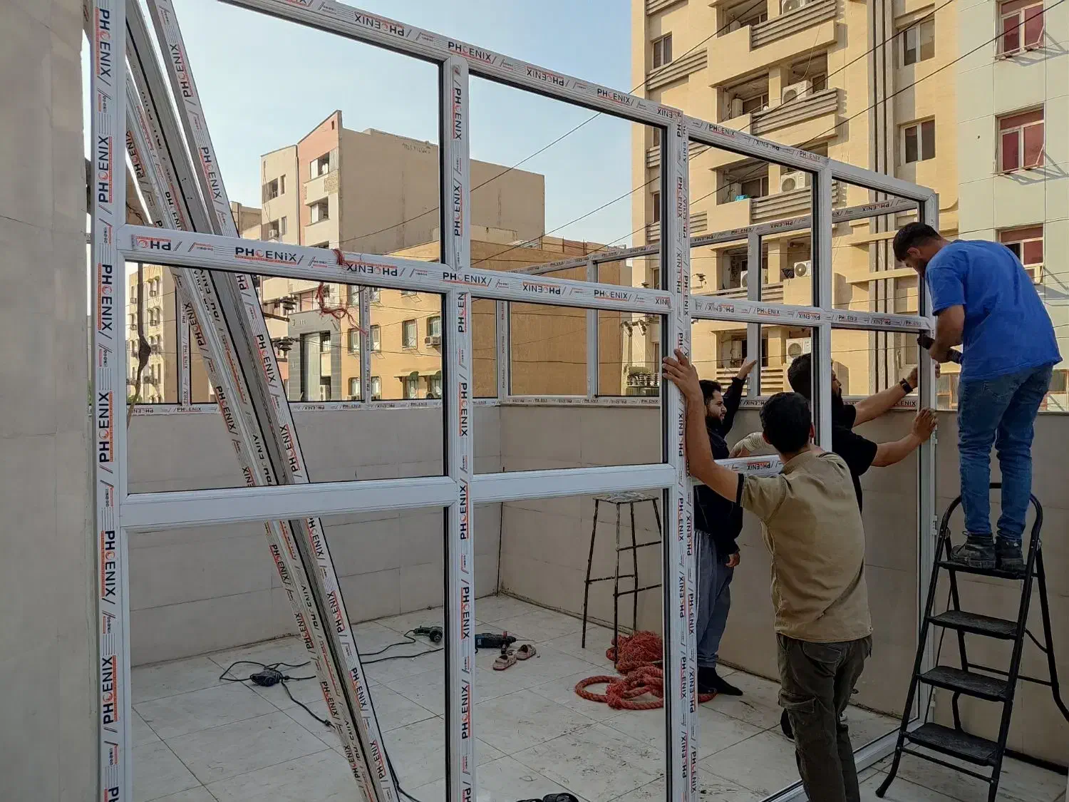 Upvc تولیدی درب و پنجره دو و سه جداره|خدمات پیشه و مهارت|اهواز, مهرشهر|دیوار