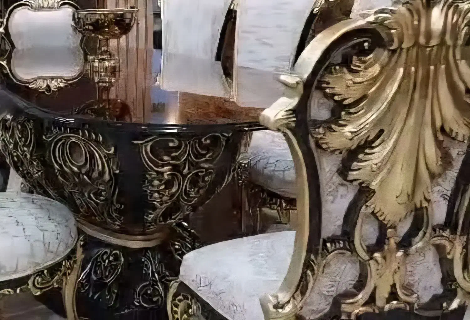 میز غذاخوری نو و شیک همراه با صندلی|میز و صندلی غذاخوری|خرمشهر, |دیوار