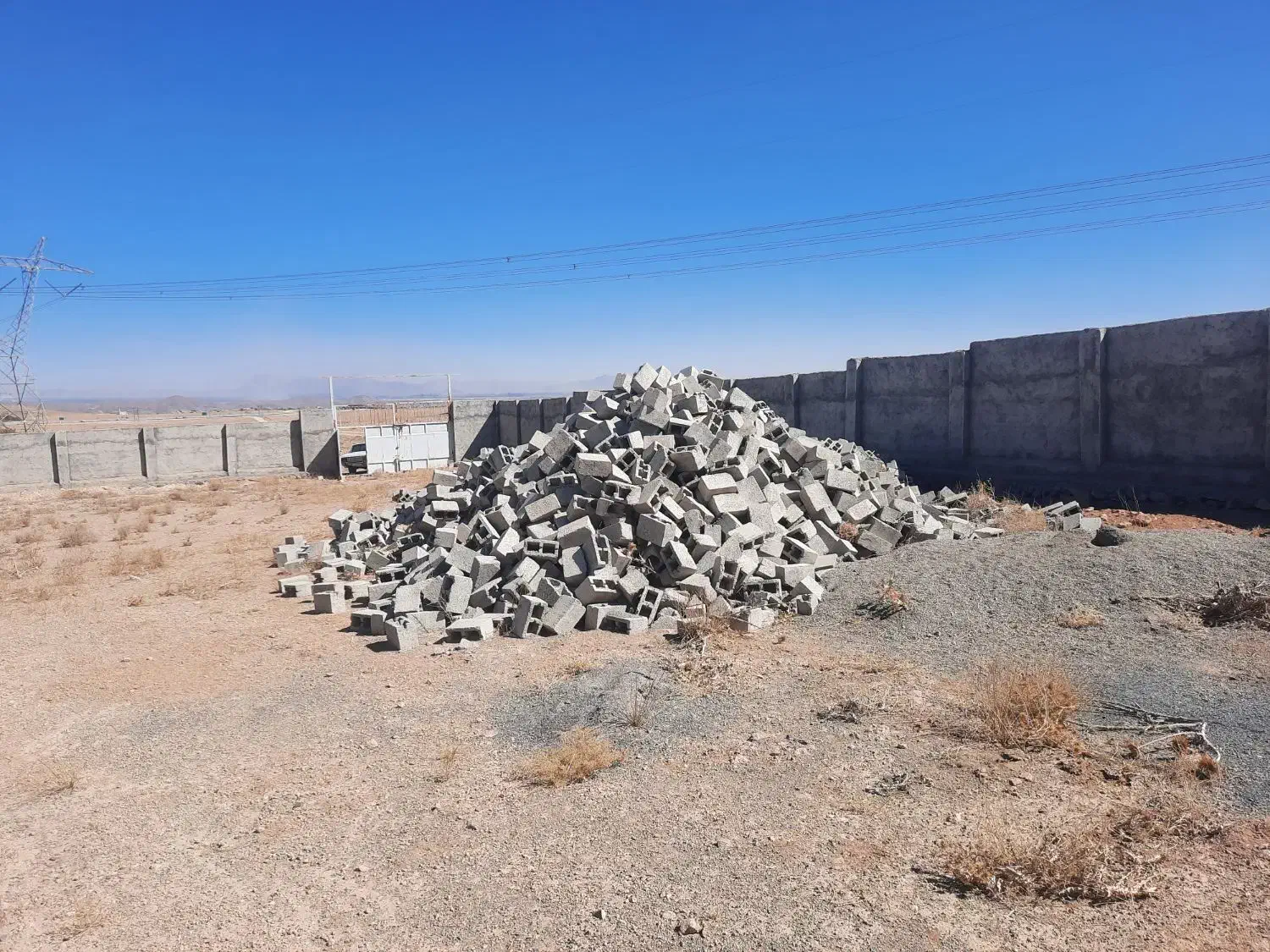 زمین دیوار کشی شده با مجوز|فروش دفتر صنعتی، کشاورزی، تجاری|باغ بهادران, |دیوار