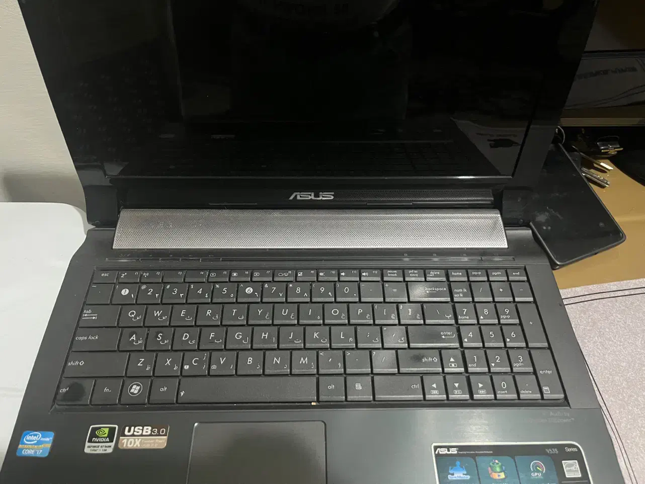 لب تاب ایسوس نقره ای سالم|رایانه همراه|مشهد, اقبال|دیوار