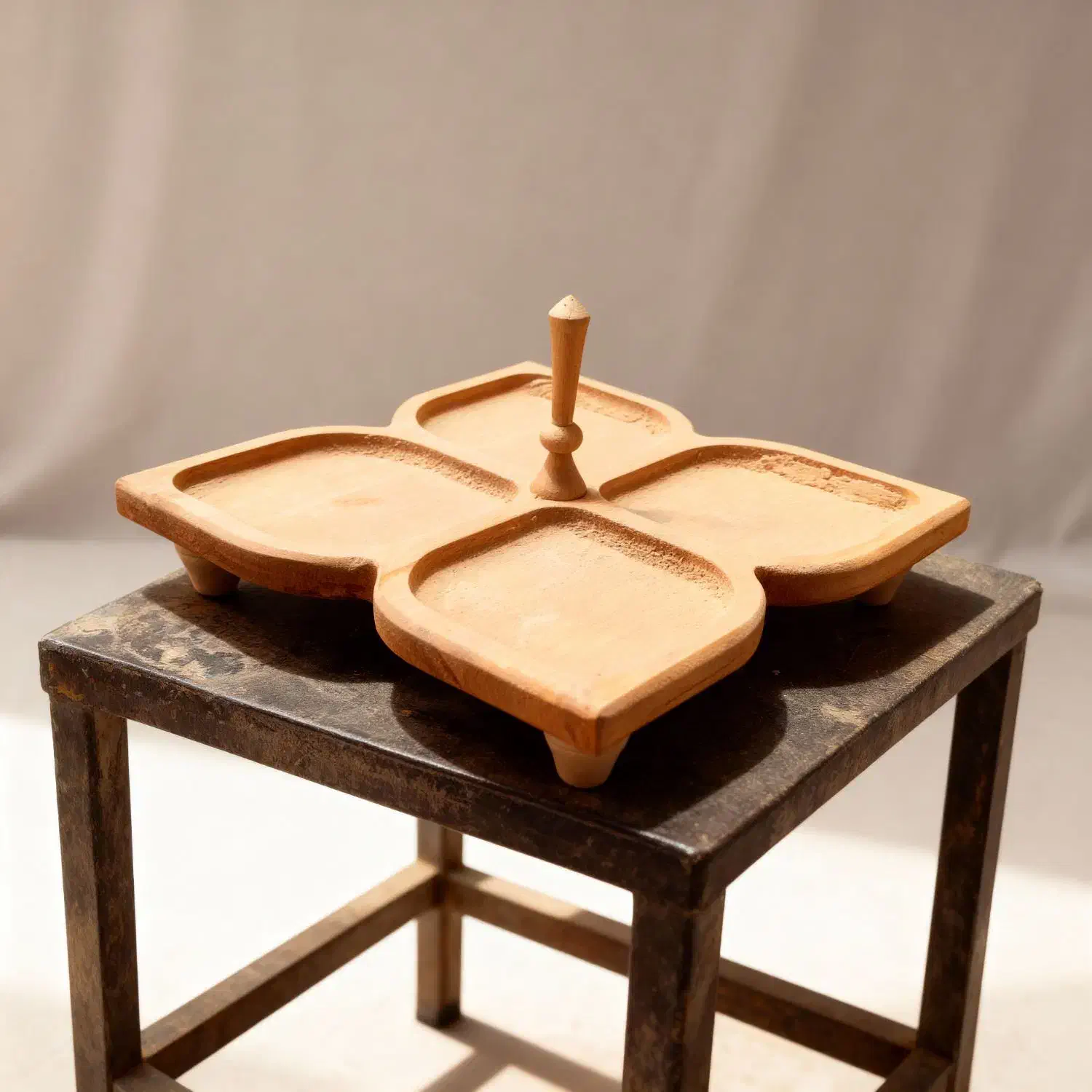 ظروف شب یلدای چوبی|ظروف سرو و پذیرایی|خمینی‌شهر, |دیوار