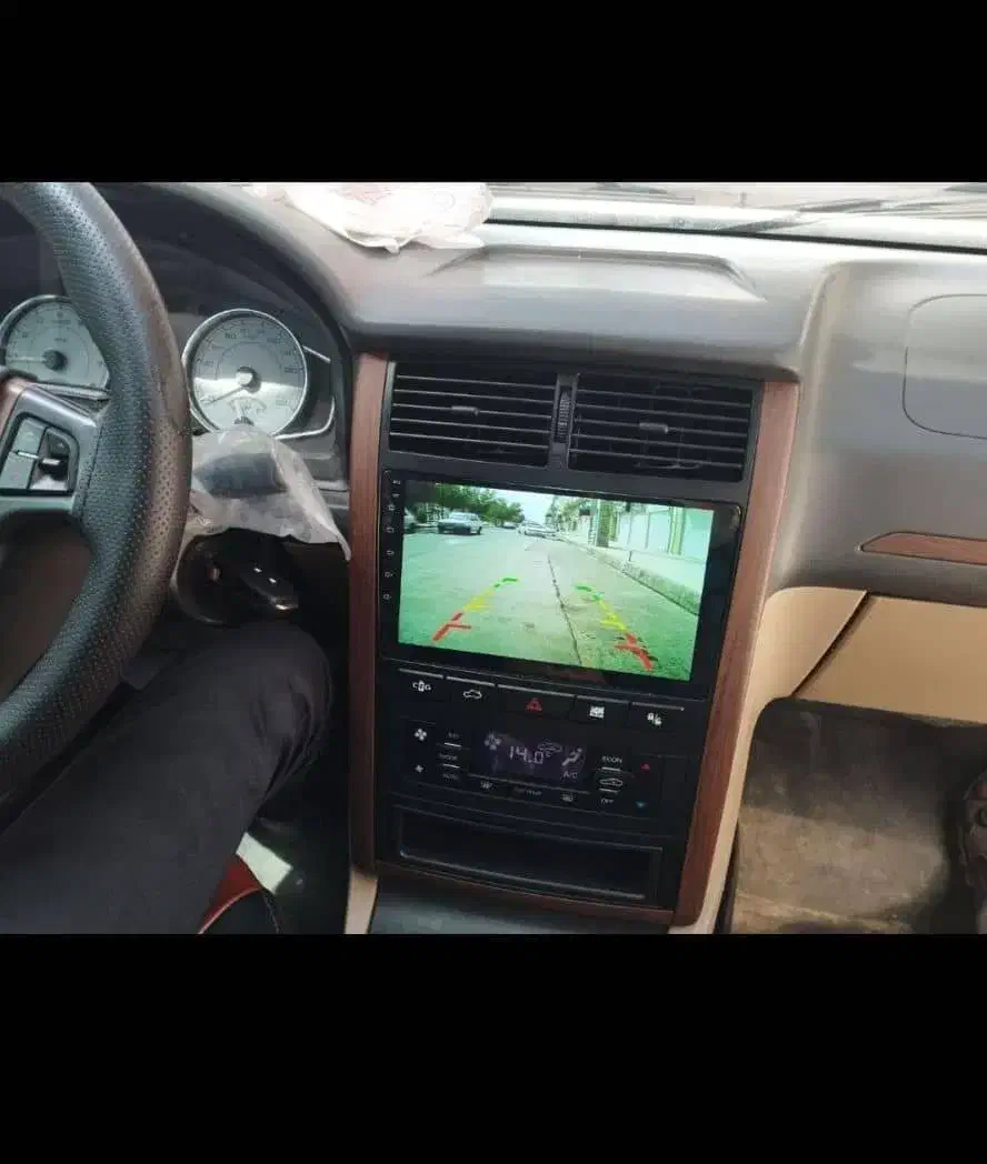 مانیتور اندروید خوردرو با دوربین قاب فابیریک|قطعات یدکی و لوازم جانبی|بندرعباس, |دیوار