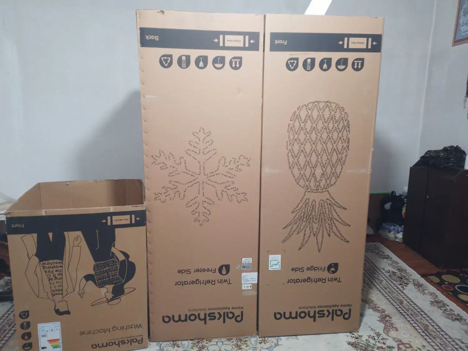 فروش کارتون خالی لوازم آشپز خونه|ابزارآلات|رباط‌کریم, منجیل آباد|دیوار