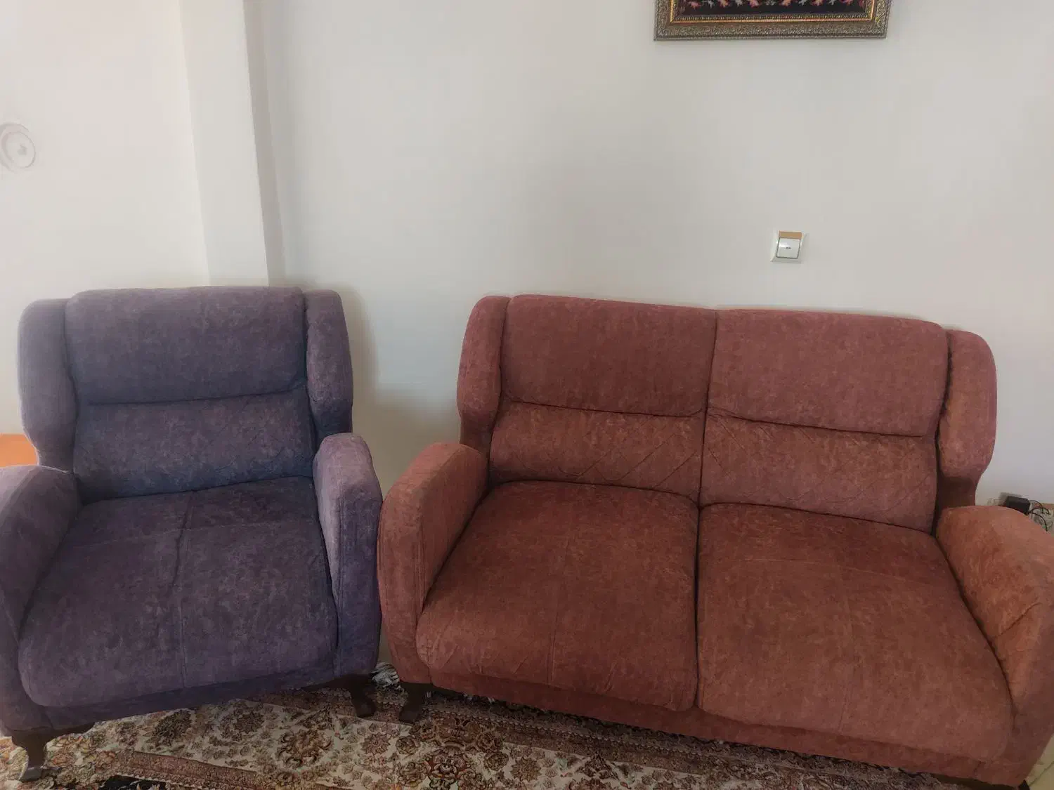 راحتی ۷نفره|مبلمان خانگی و میز عسلی|تهران, قیام|دیوار
