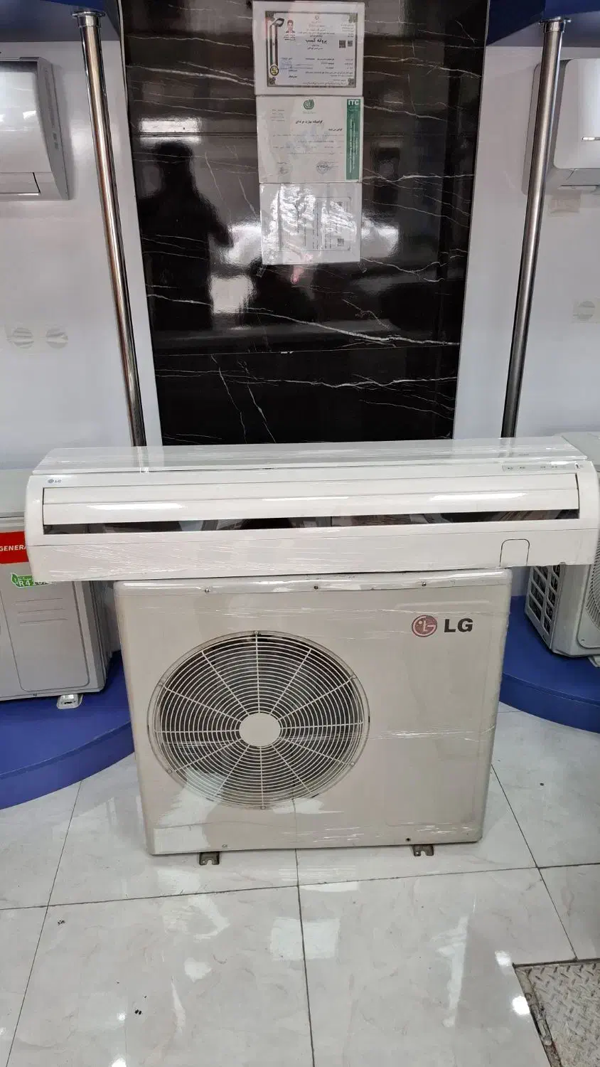 کولرگازی ۳۲۰۰۰ الجی اسپلیت کولر گازی ۳۰۰۰۰هزار|کولر گازی و فن‌کوئل|کرج, شهرک نهال و بذر|دیوار