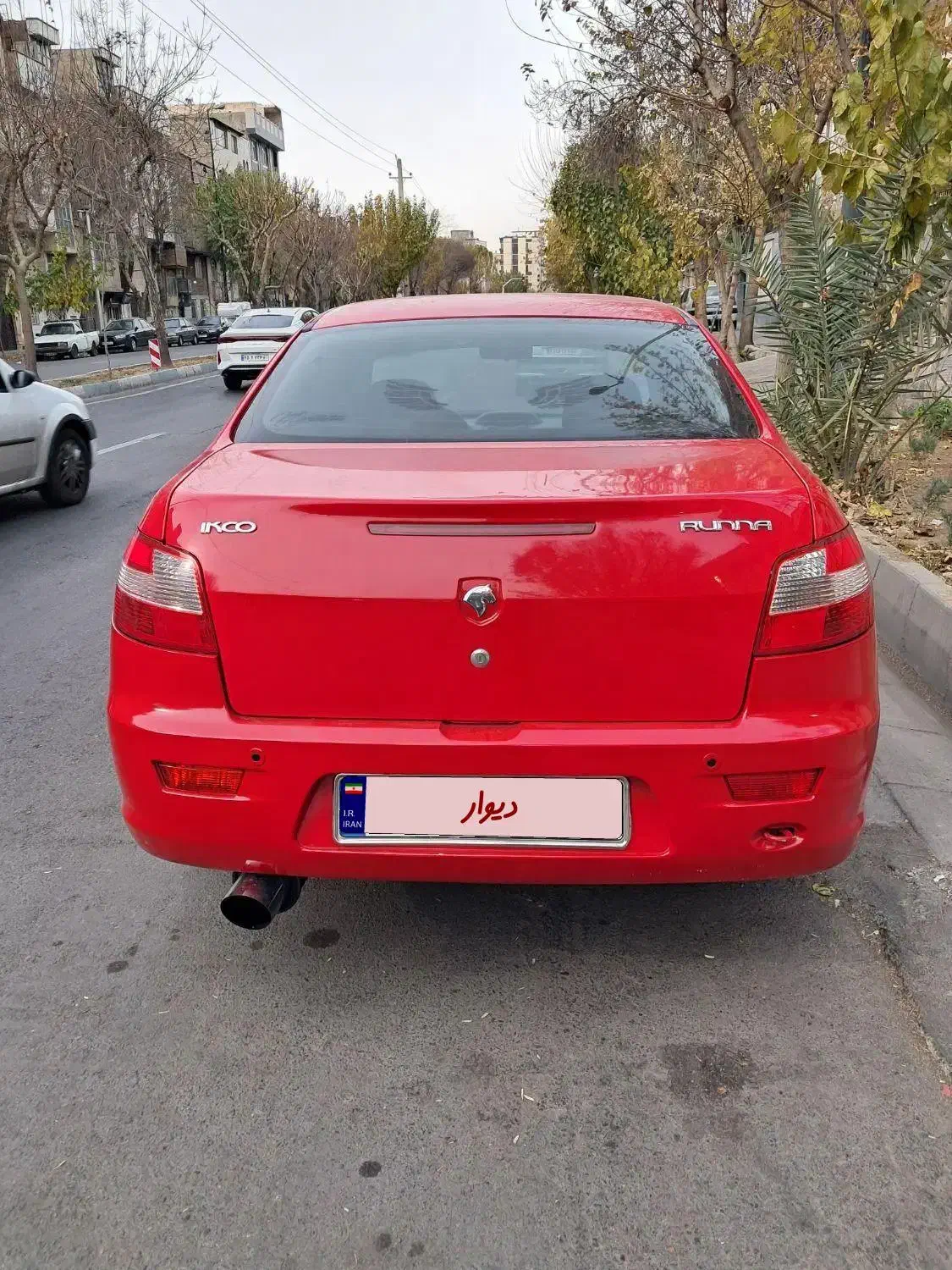 رانا مدل ۹۵بیرنگ با لوازم|خودرو سواری و وانت|ری, شهادت|دیوار