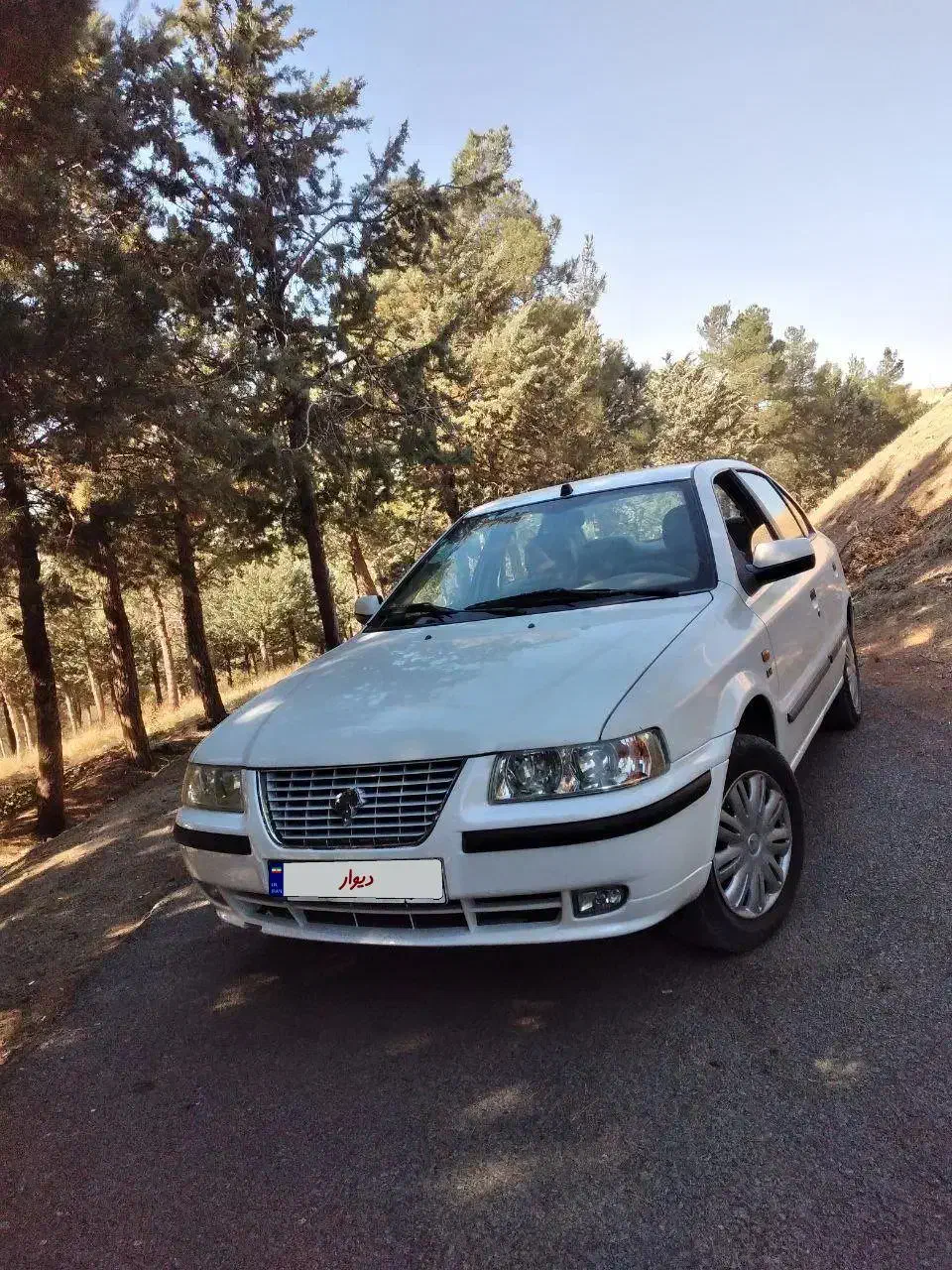 سمندسفید ال ایکس ساده بنزینی مدل ۹۴|خودرو سواری و وانت|کامیاران, |دیوار