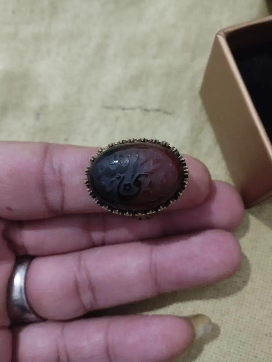 انگشتر طلا روسی اصل سلطنتنی،|جواهرات|آمل, |دیوار