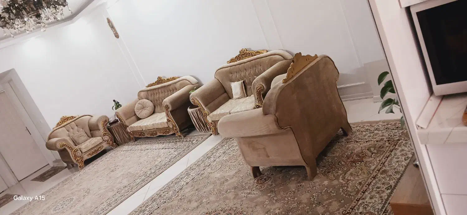 مبل نیمه استیل|مبلمان خانگی و میز عسلی|مشهد, حضرت حجت|دیوار