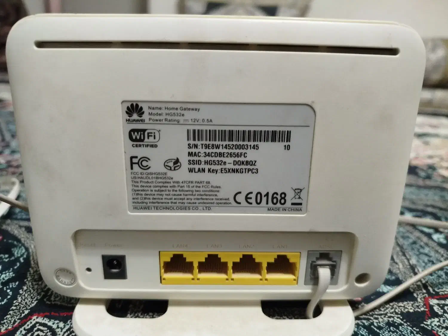 مودم هواوی|مودم و تجهیزات شبکه|زاهدان, |دیوار