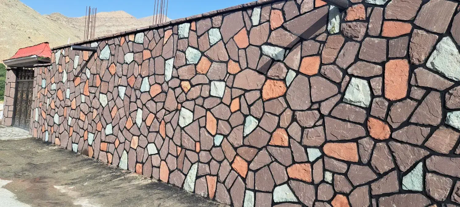 سنگ کاری لاشه، مالون، ورقه ای|خدمات پیشه و مهارت|کرج, حصار|دیوار