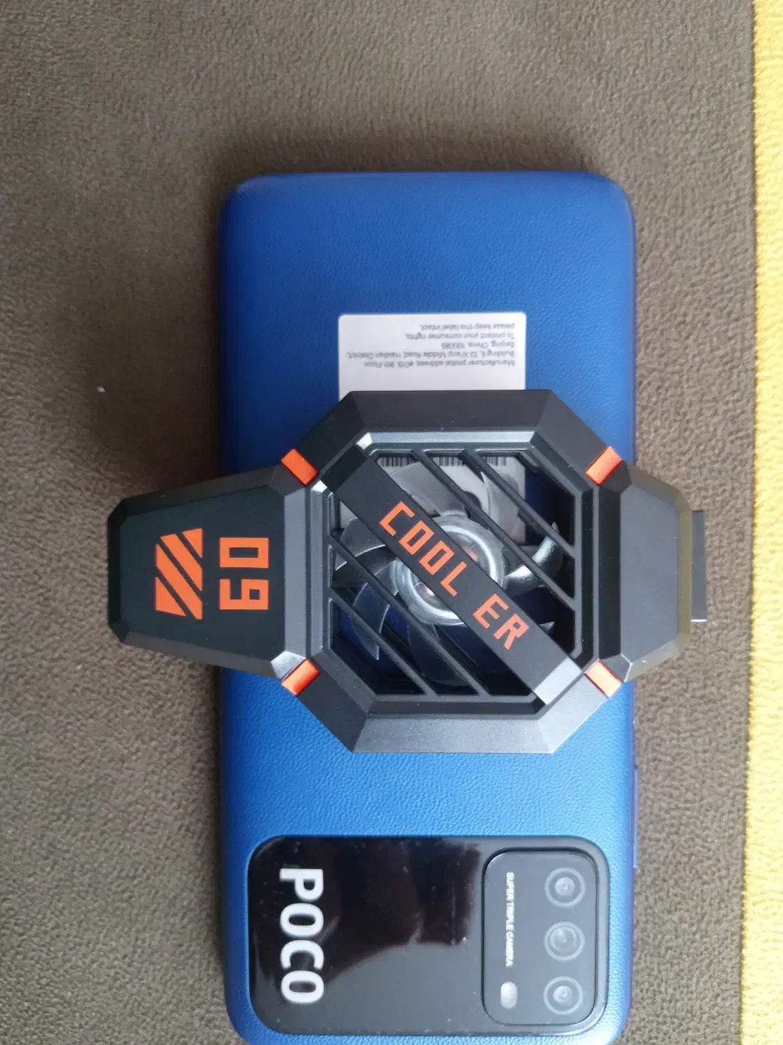 فن خنک کننده موبایل برای گیم|لوازم جانبی موبایل و تبلت|درگزین, |دیوار