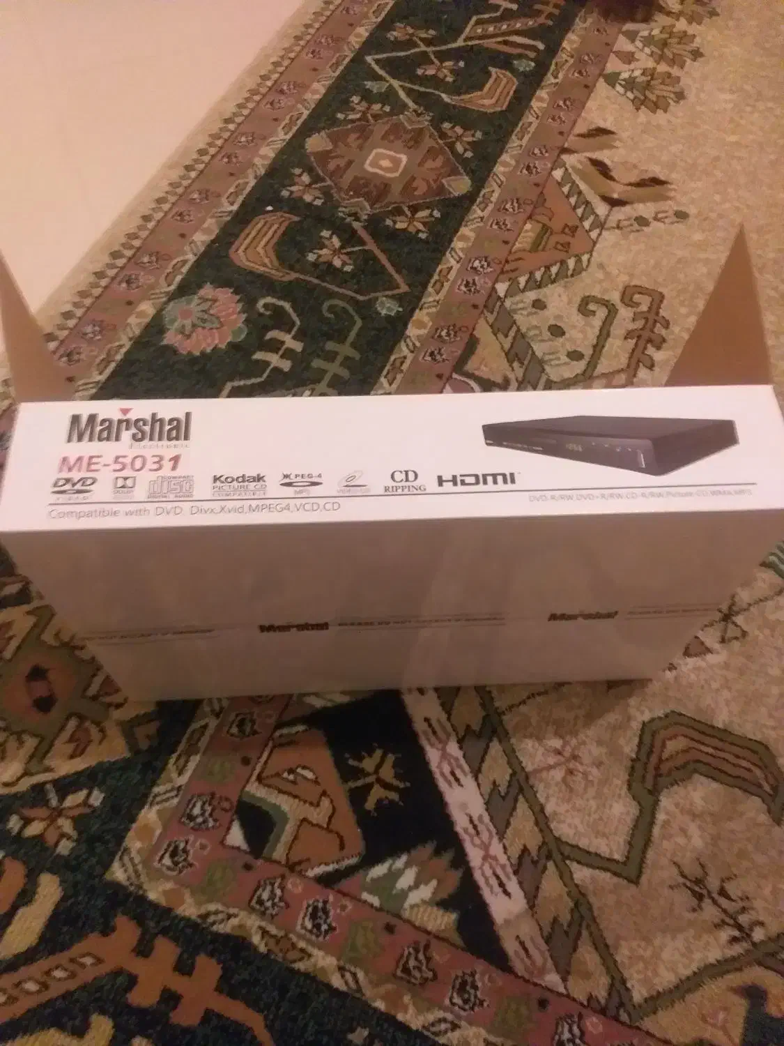 دستگاه DVD MARSHAL ME-5031  به همراه کارتن و کلیه|پخشکننده DVD و ویدیو|مشهد, ویلاشهر|دیوار