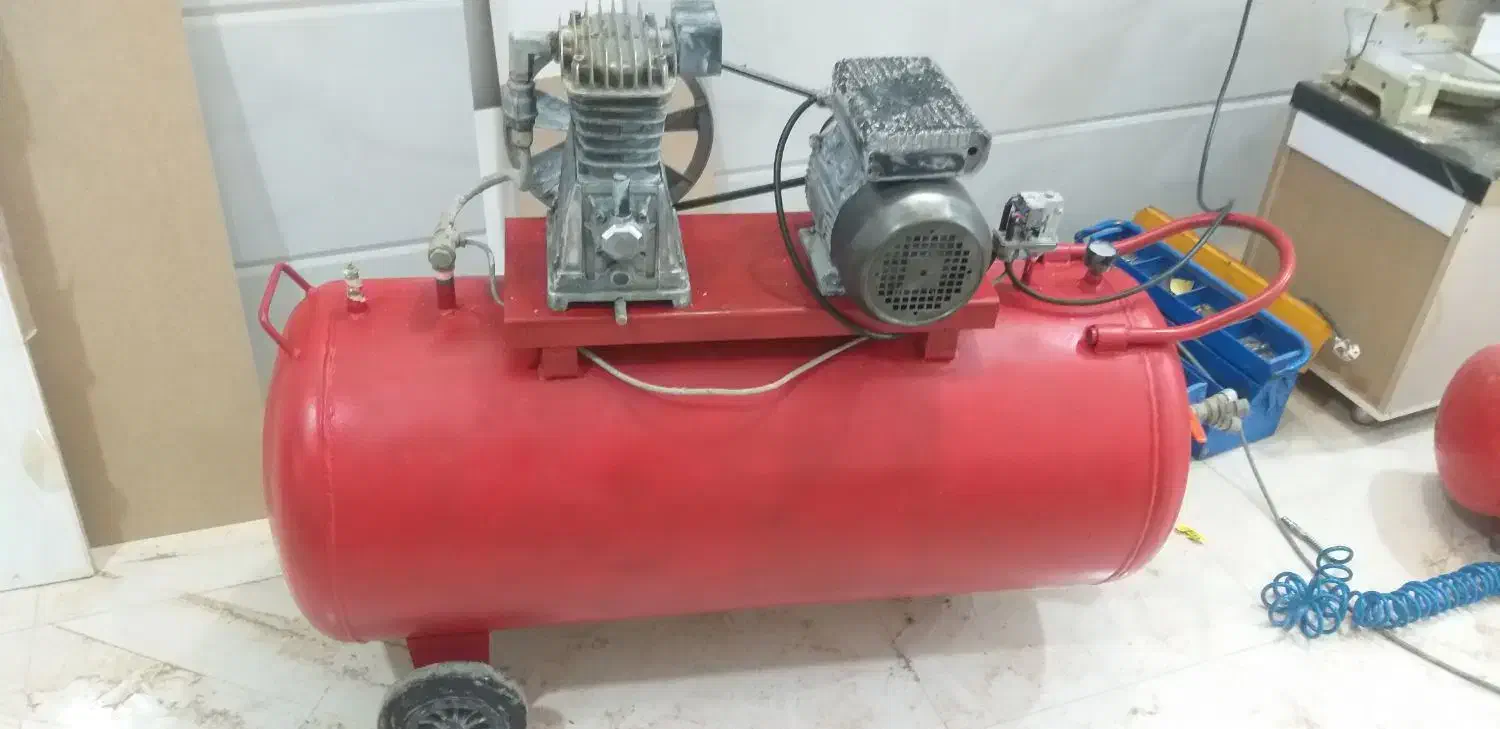 فروش پمپ باد ۲۵۰لیتری|ابزارآلات|سقز, |دیوار