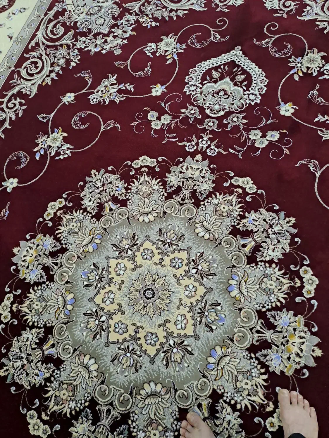 فرش ۱۲متری ۲عدد|فرش|گل تپه, |دیوار