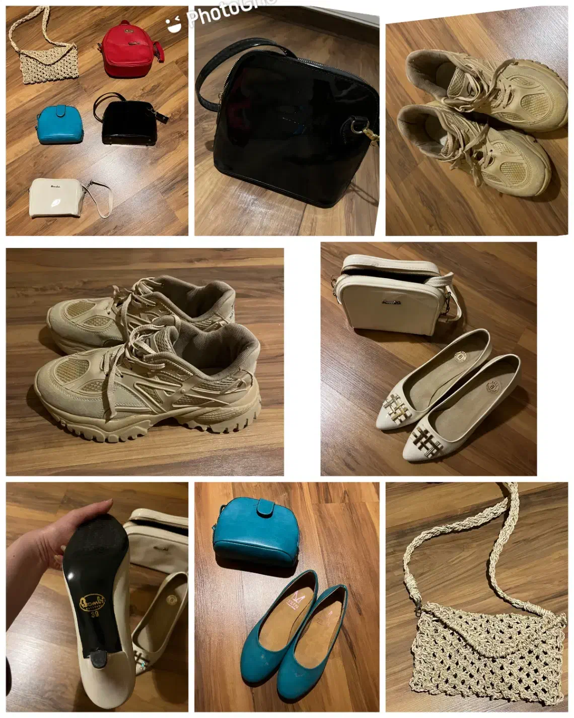 یک سری کیف کفش کتونی توضیحات مطالعه شود|کیف، کفش، کمربند|کرج, فاز ۱ مهرشهر|دیوار