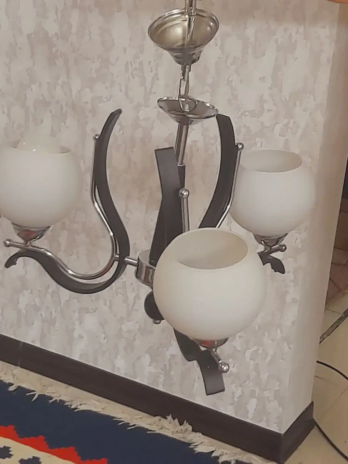 لوستر مجلسی|لوستر و چراغ آویز|شیراز, دکتر حسابی|دیوار