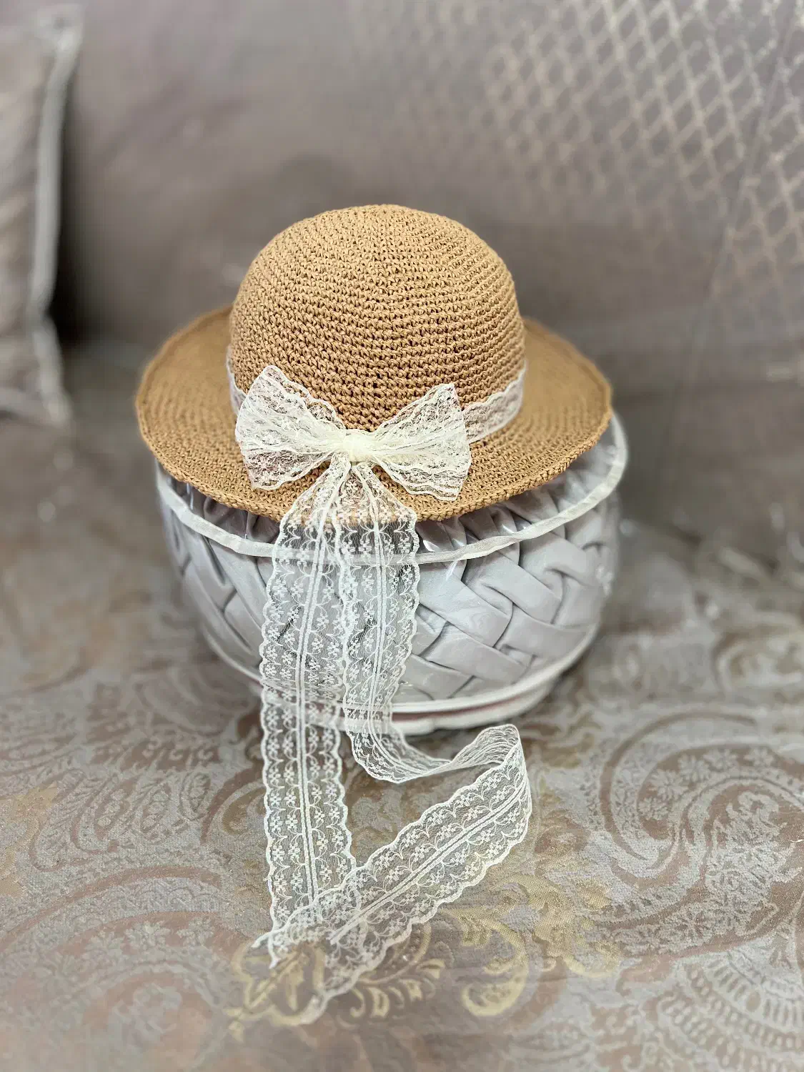 کلاه رافیا (مناسب عکاسی پاییزی ساحلی  و تابستونه)|لباس|نجف‌آباد, سعدی|دیوار