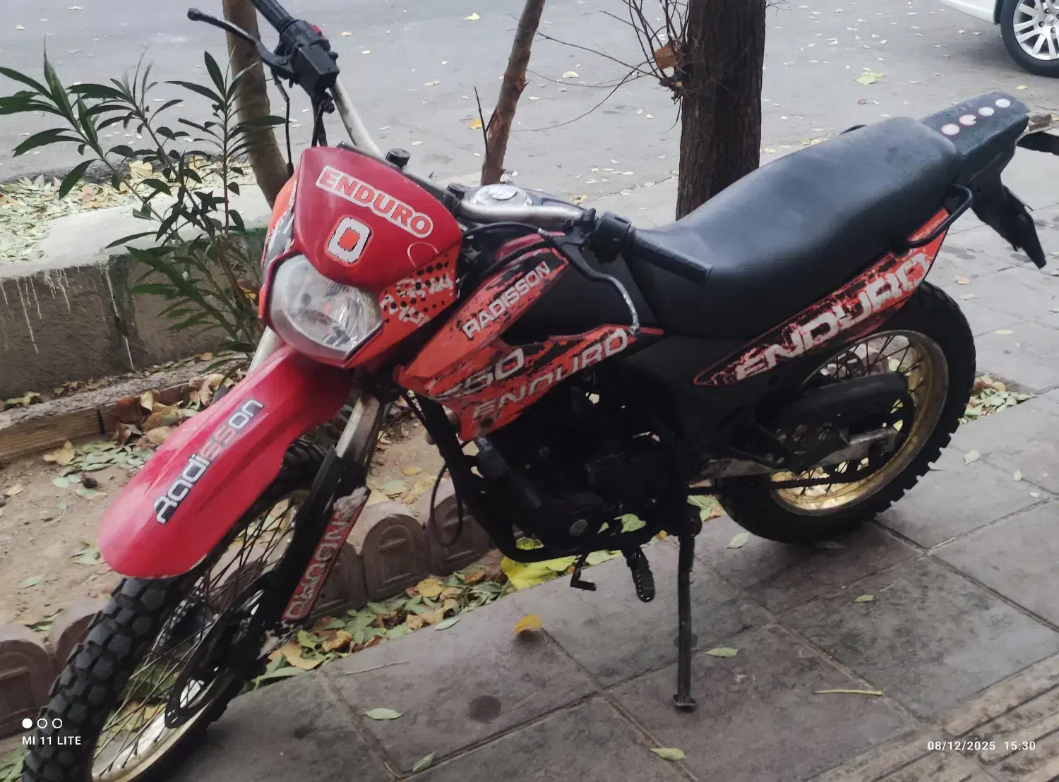 موتور تریل رادیسون کویر 200 مدل ۸۹|موتورسیکلت|باقرشهر, |دیوار