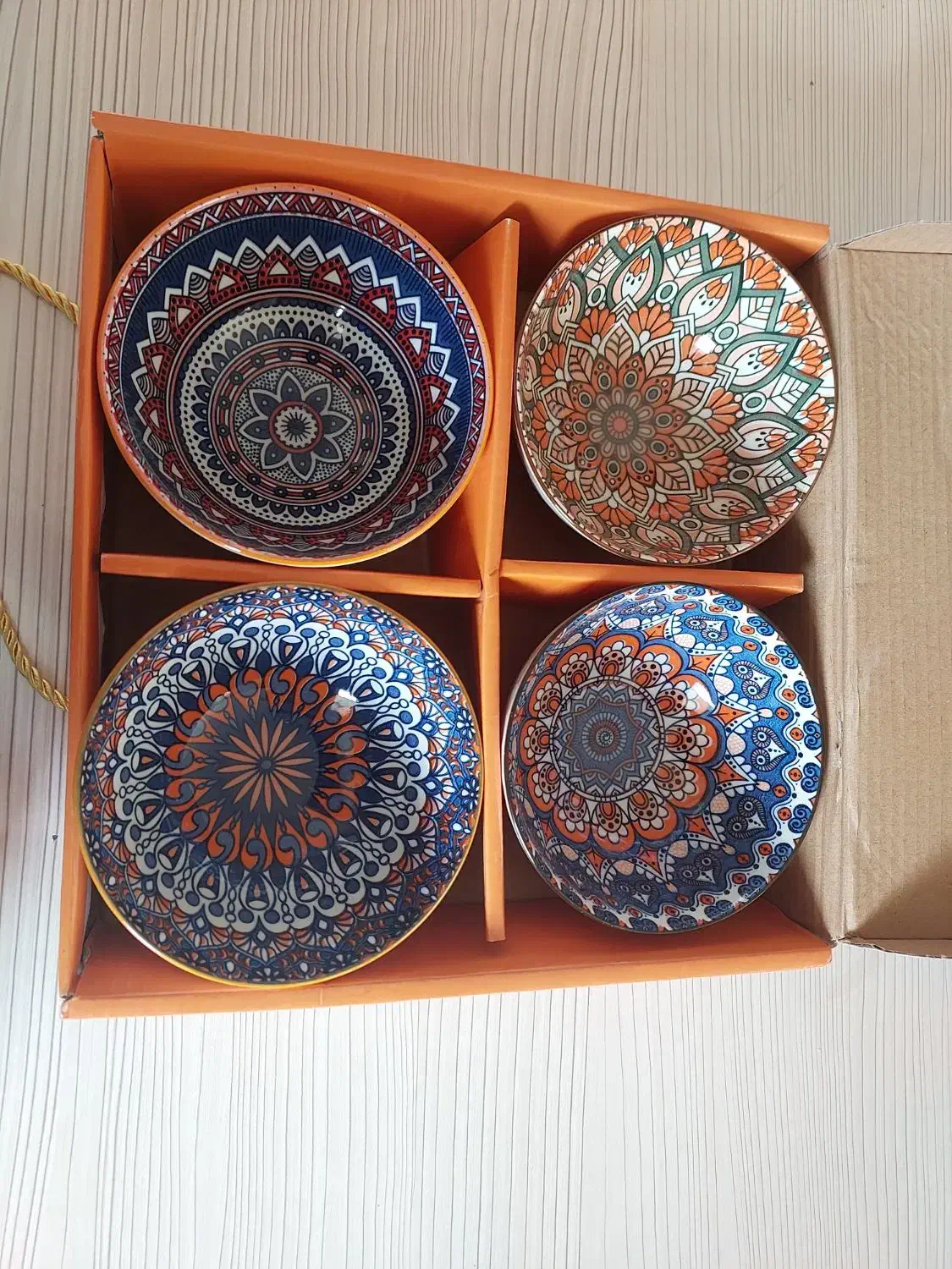 کاسه دنی هوم ۴ تایی کادویی جهیزیه|ظروف سرو و پذیرایی|شاهین‌شهر, مخابرات (شهید بهشتی)|دیوار