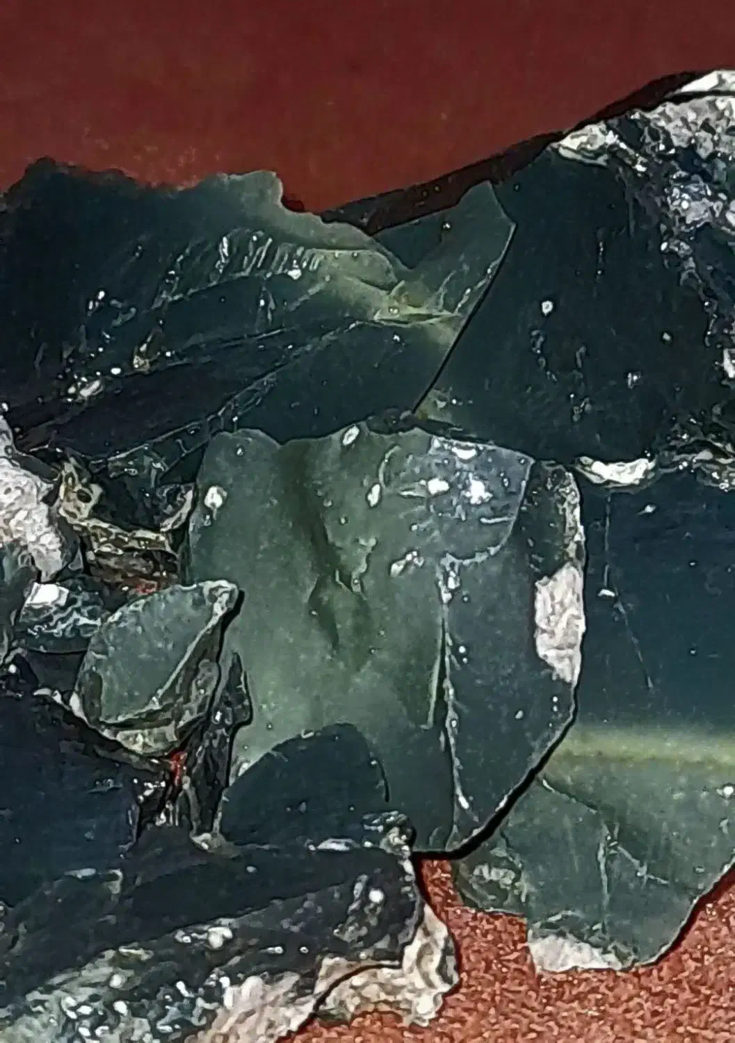 سنگ ایسیدین طبیعی خمهره اصل سنگ فسیلی سنگ خون|جواهرات|رشت, احمد گوراب|دیوار