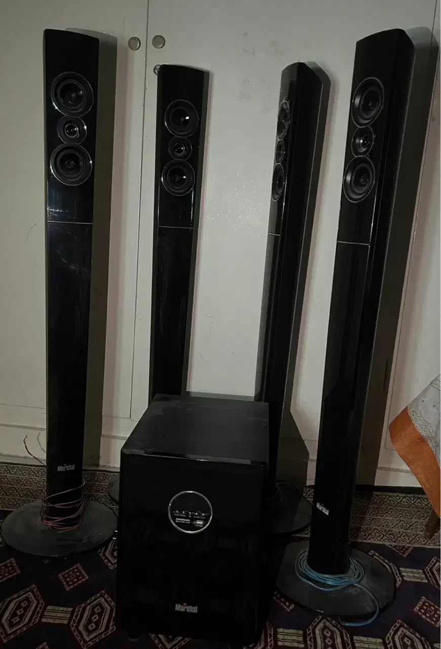 ۴ عدد باند سینما خانگی و ۱ عدد ووفر|سیستم صوتی خانگی|تهران, منیریه|دیوار