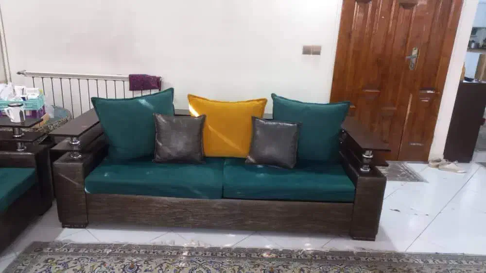 ست مبلمان پذیرایی+ راحتی|مبلمان خانگی و میز عسلی|تهران, جنت‌آباد شمالی|دیوار