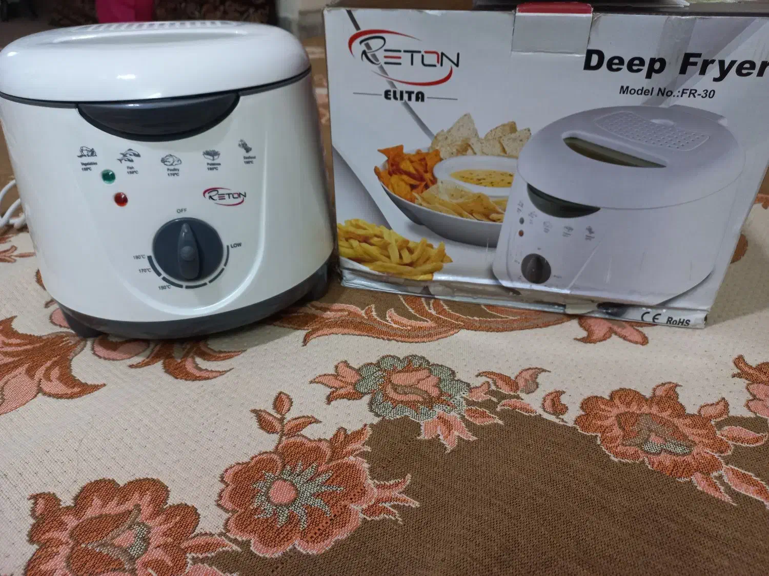 مینی سرخ کن الیتا با مصرف روغن کم|اجاق گاز و لوازم برقی پخت‌وپز|اصفهان, شهید رجایی|دیوار