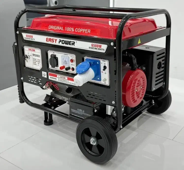 موتوربرق۶/۵کیلووات استارتی ایزی پاور EP8200ED2|ماشینآلات صنعتی|شیراز, سفیرشمالی|دیوار