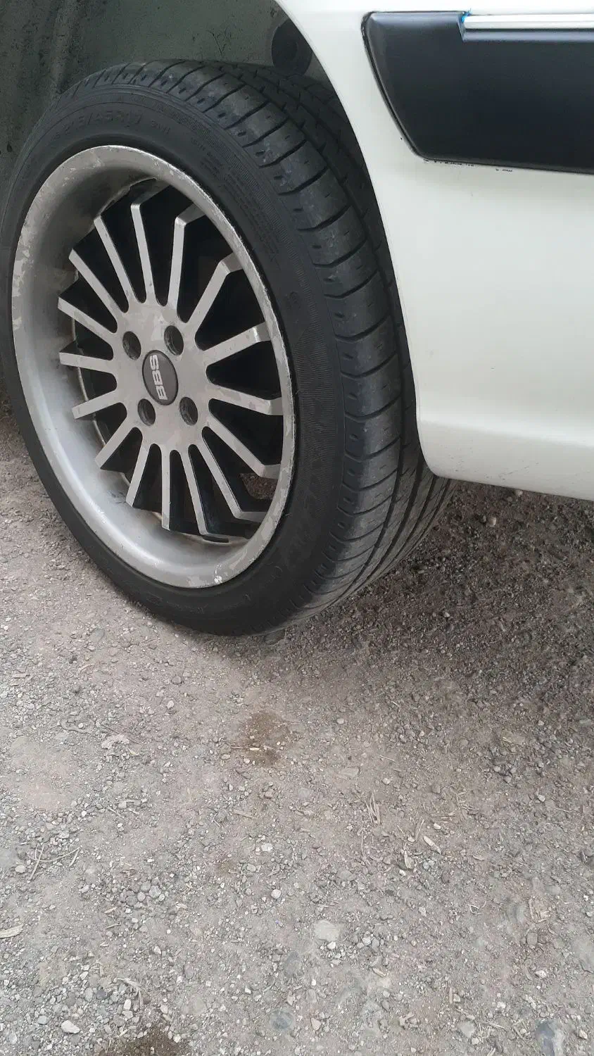 رینگ ۱۷ اسپرت با لاستیک|قطعات یدکی و لوازم جانبی|رشت, خرسندی|دیوار