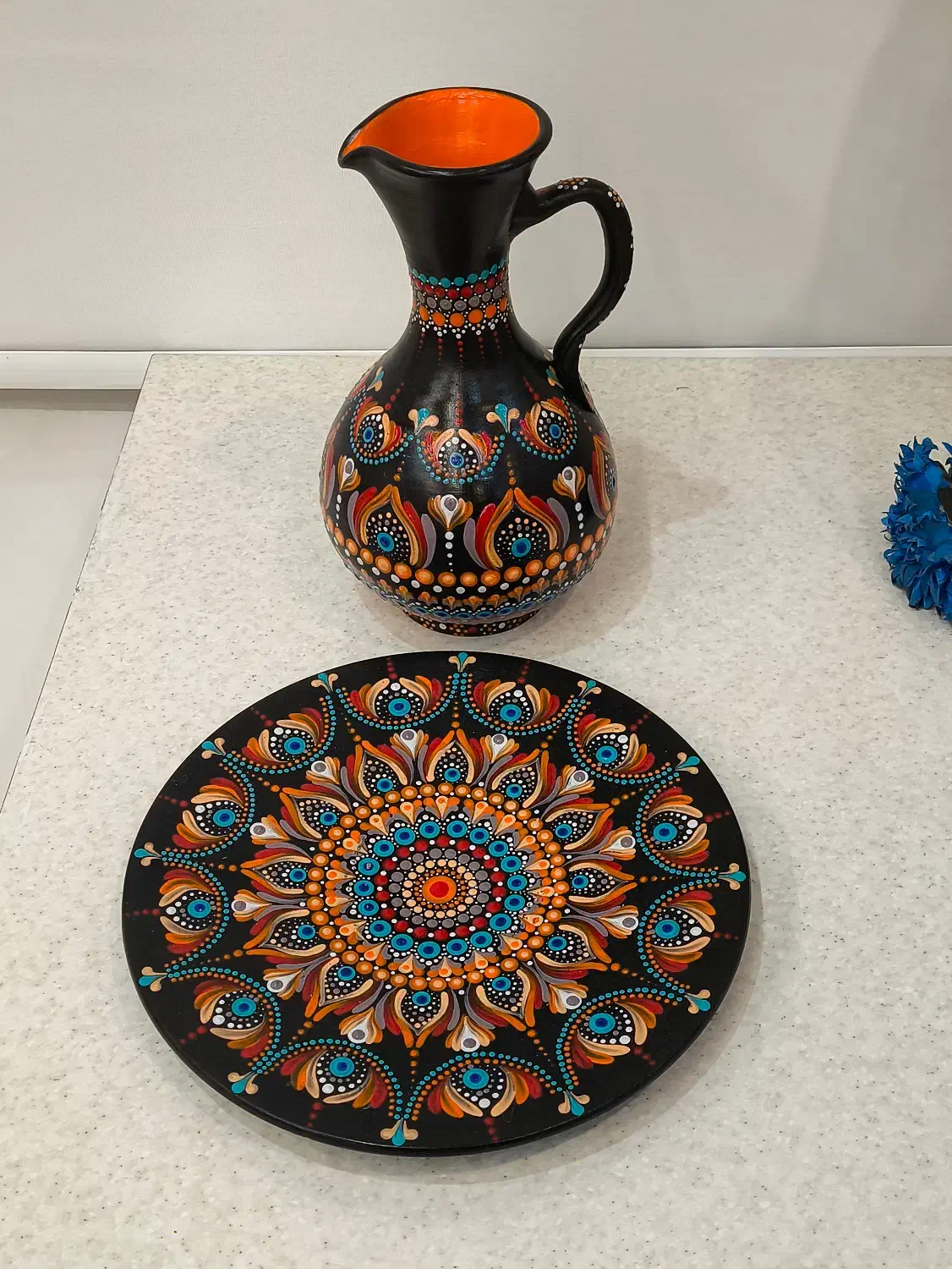 صنایع نقطه کوبی (دکوری)|صنایع دستی و سایر لوازم تزئینی|هشتگرد, فاز ۱ مهستان|دیوار