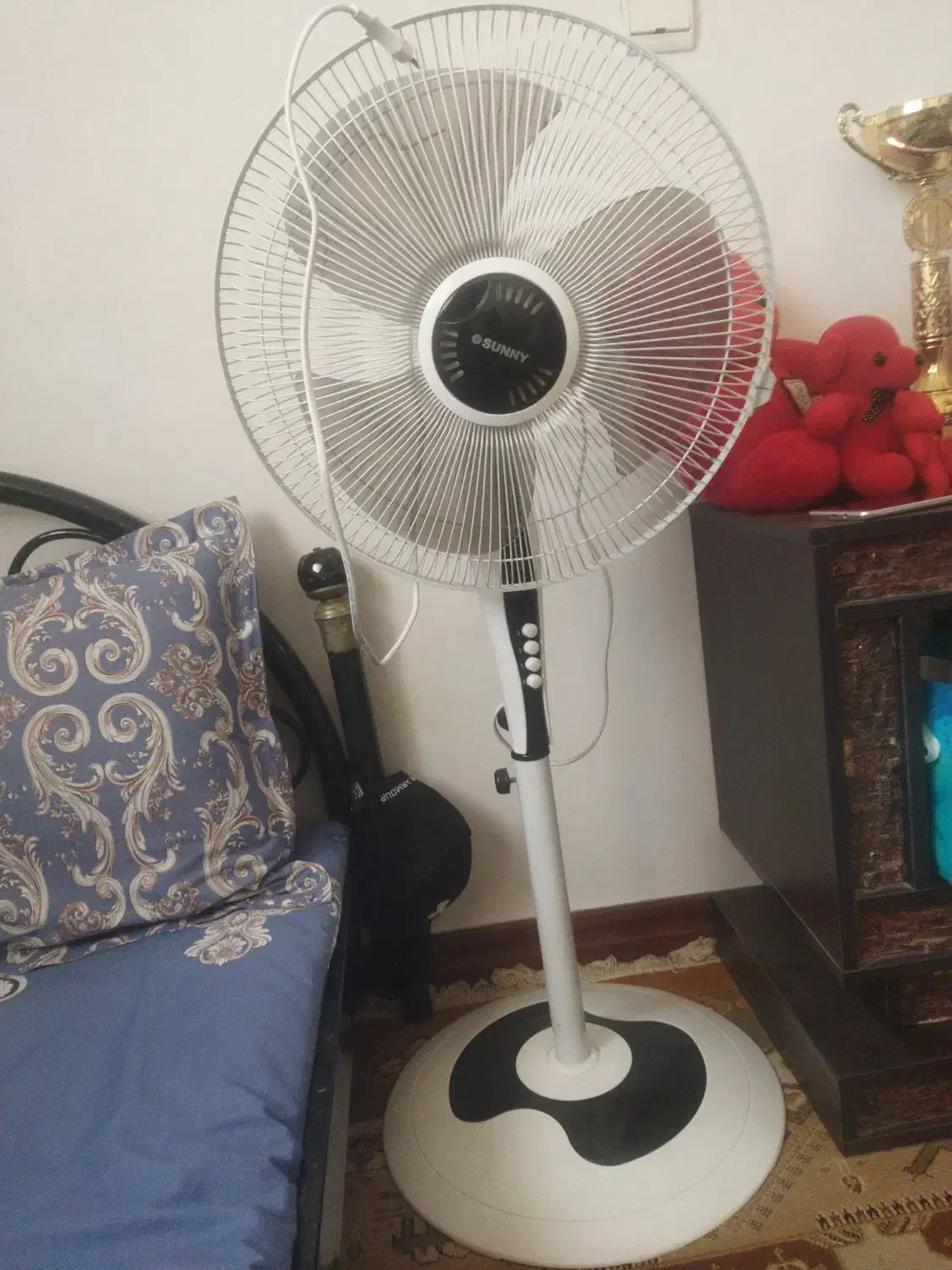 پنکه ایستاده|پنکه و تصفیهکنندهٔ هوا|گرگان, |دیوار