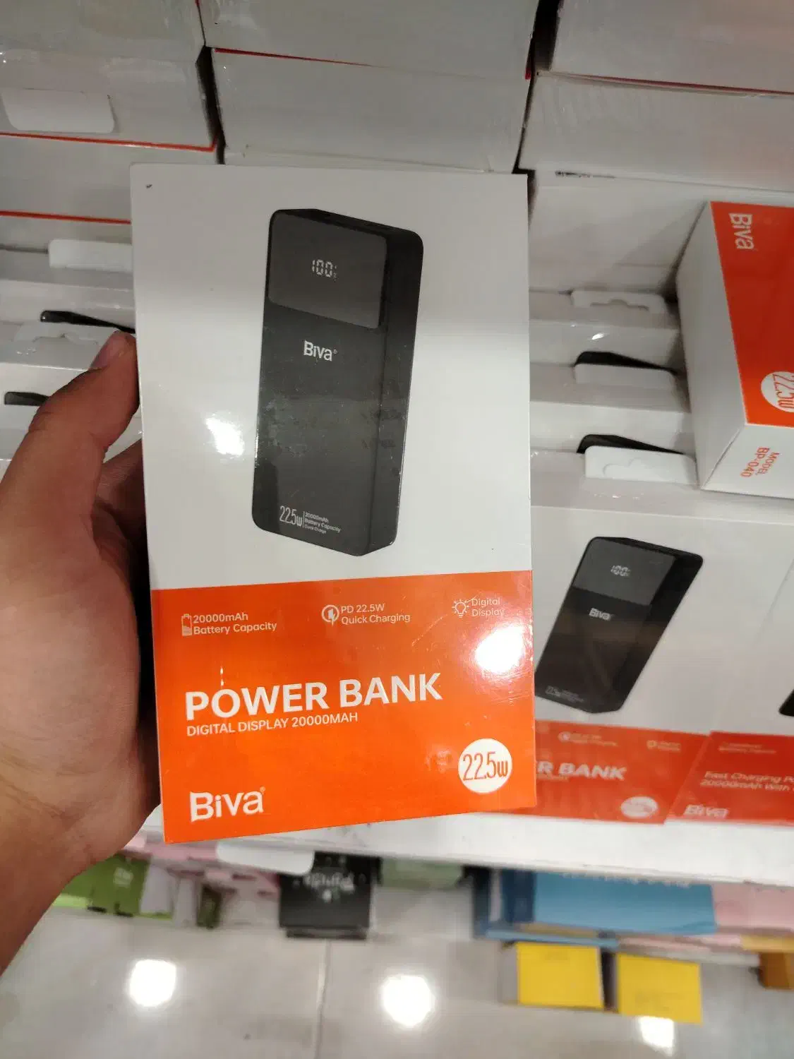 پاور بانک بیوا در سه مدل، فروش به صورت عمده|لوازم جانبی موبایل و تبلت|شیراز, سرو|دیوار