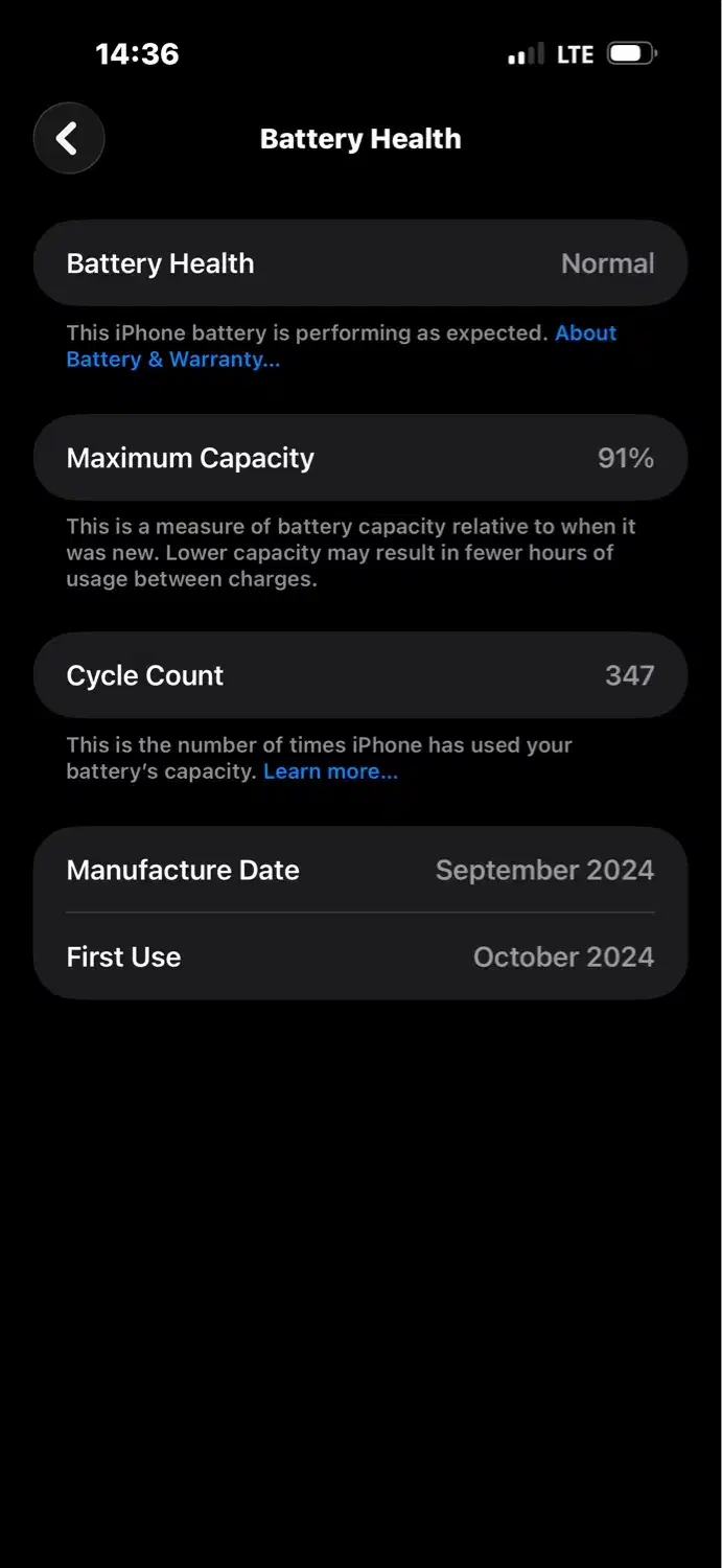 Iphone16 pro max zaa 256|موبایل|مرند, |دیوار
