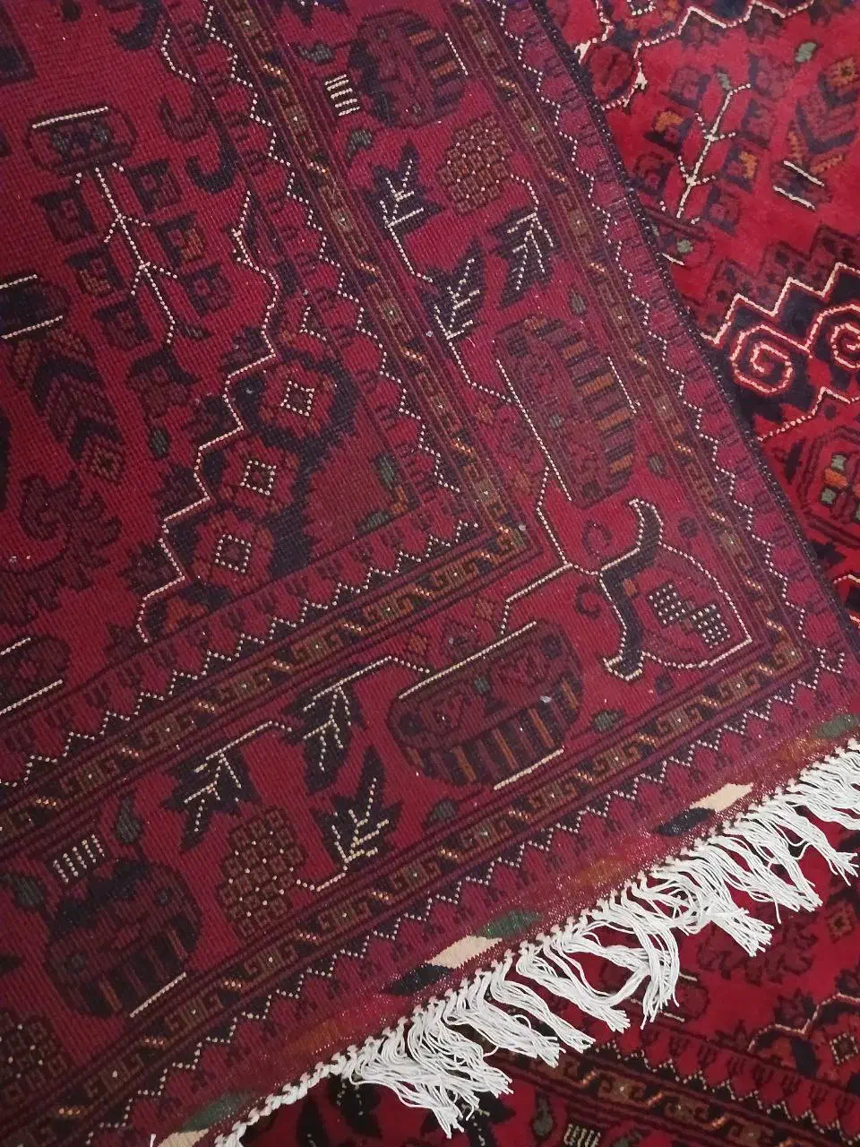 فرش ترکمن دستباف|فرش|کرج, عظیمیه|دیوار