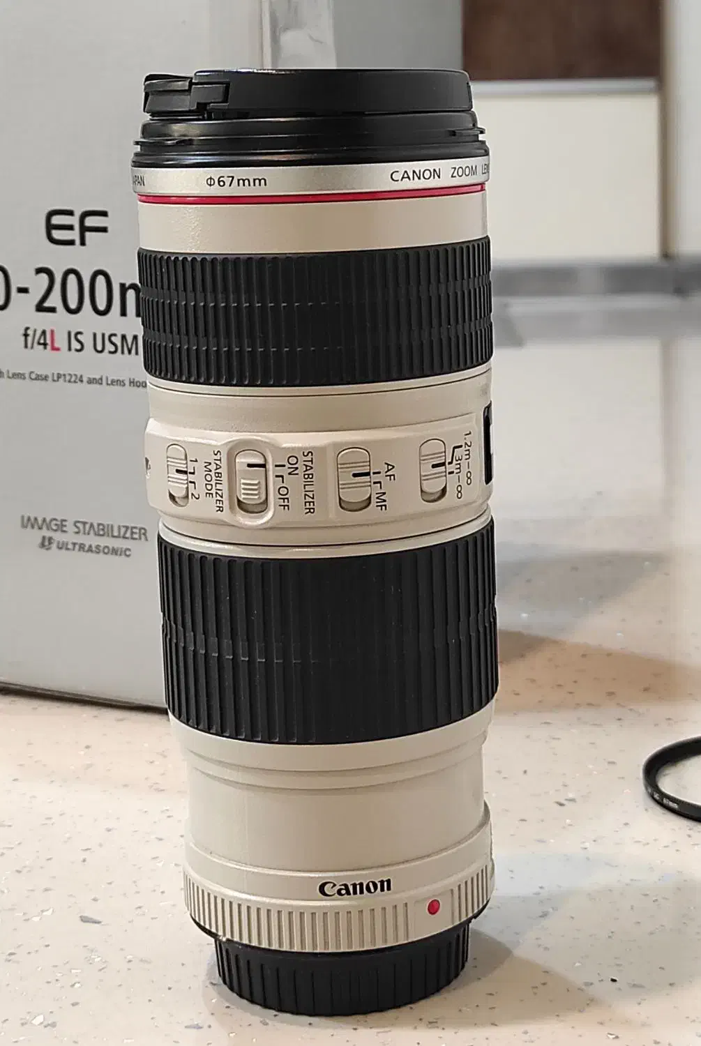 لنز کنون  EF 70-200 F4 IS L|دوربین عکاسی و فیلم‌برداری|تهران, دریان‌نو|دیوار