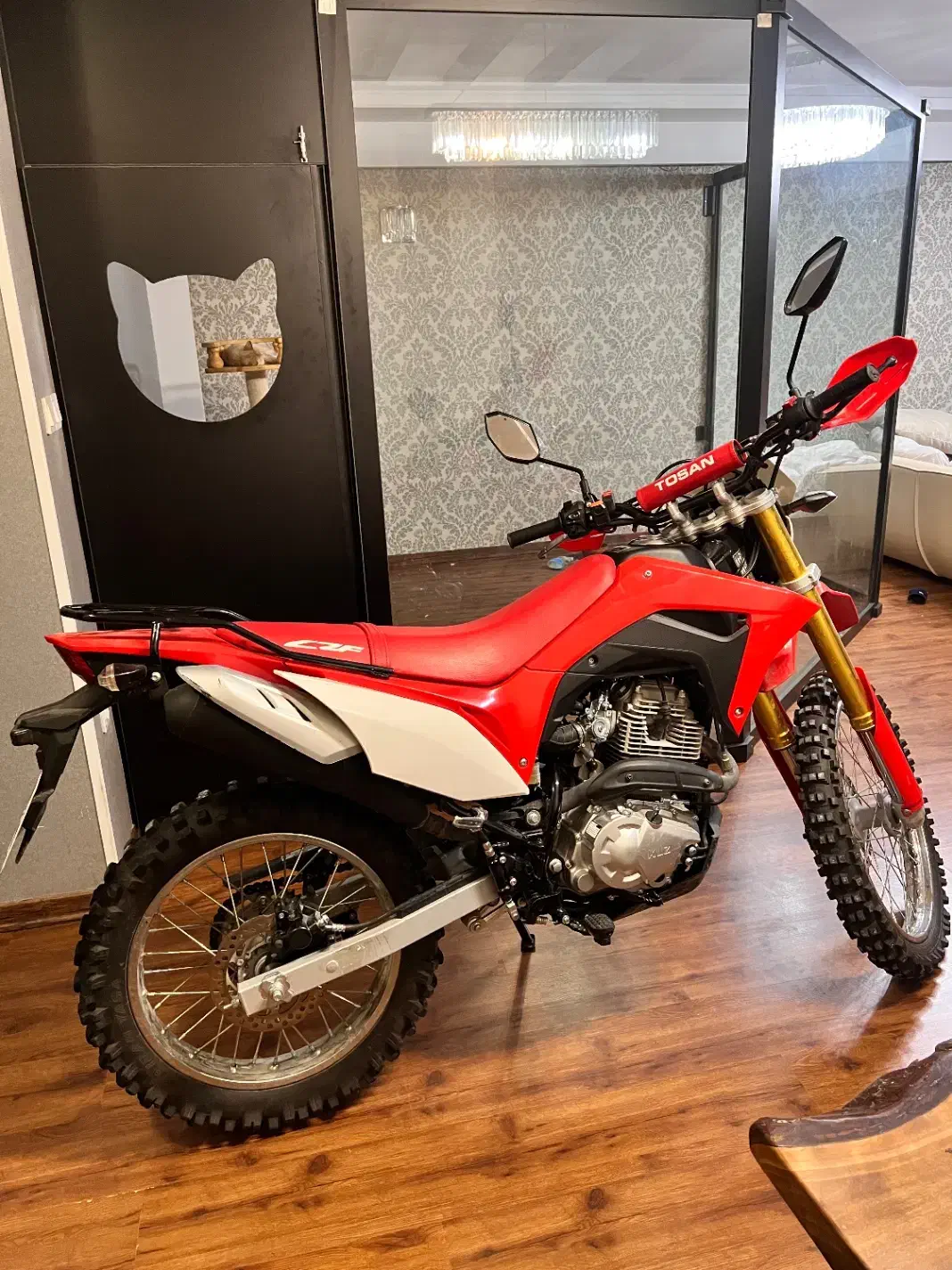 موتور طرح crf کم کارکرد|موتورسیکلت|گرگان, |دیوار