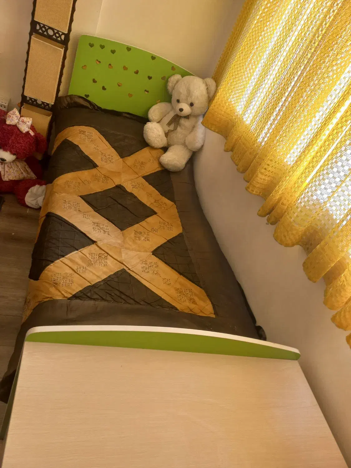 تخت خواب نوجوان باکمد با دوشک|تخت و سرویس خواب|پاکدشت, پاکدشت (مامازند)|دیوار