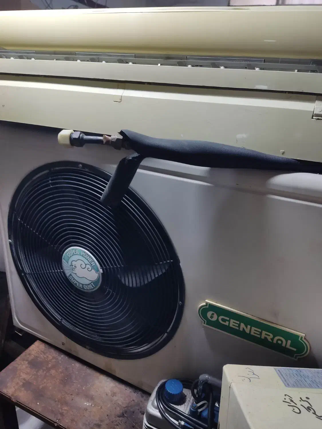 اسپیلت24000اوجنرال اصلی|کولر گازی و فنکوئل|رشت, کوی بیانی|دیوار