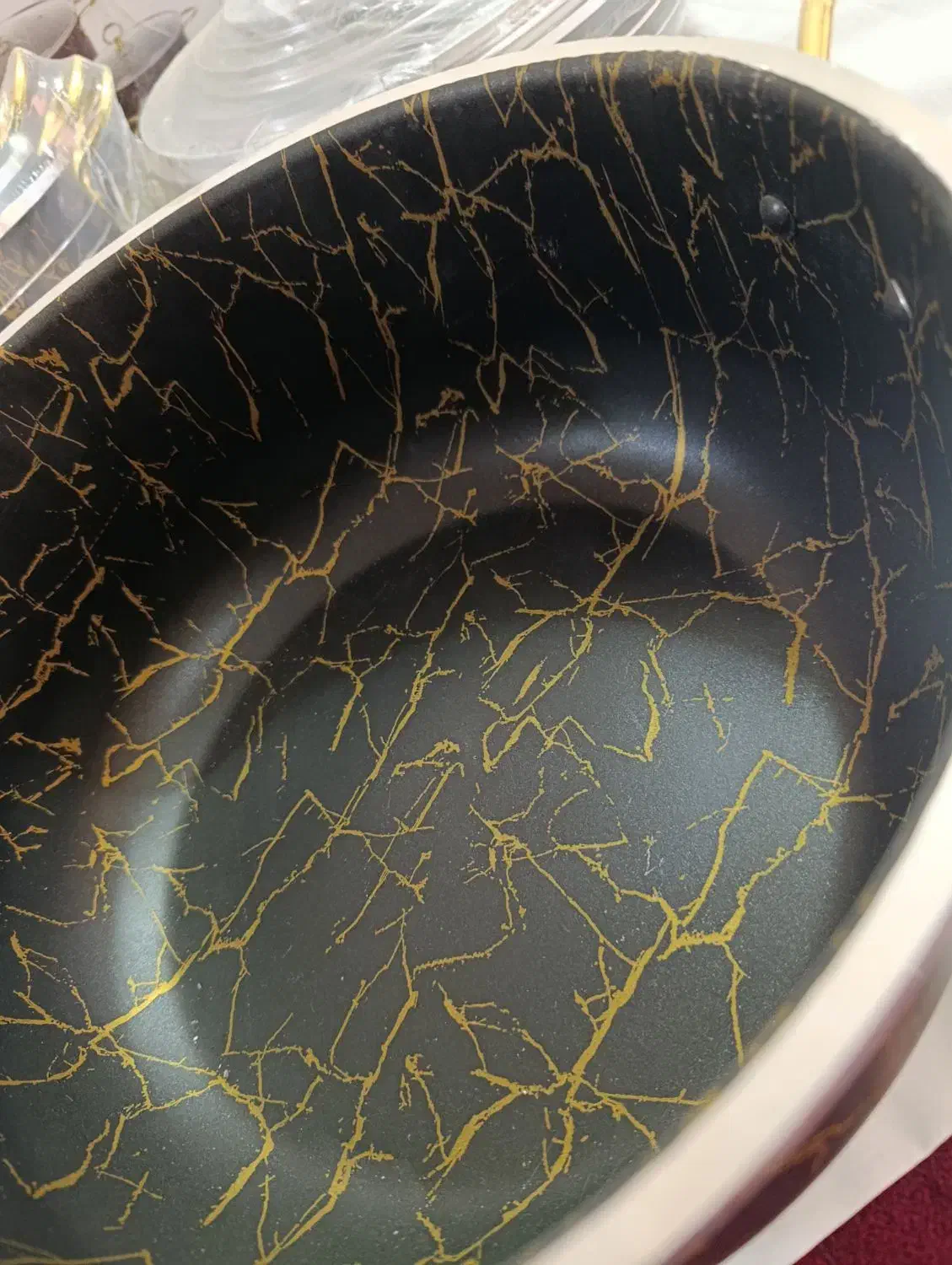 سرویس قابلمه 14پارچه آوینا تفلون|ظروف پخت‌وپز|ساوه, |دیوار