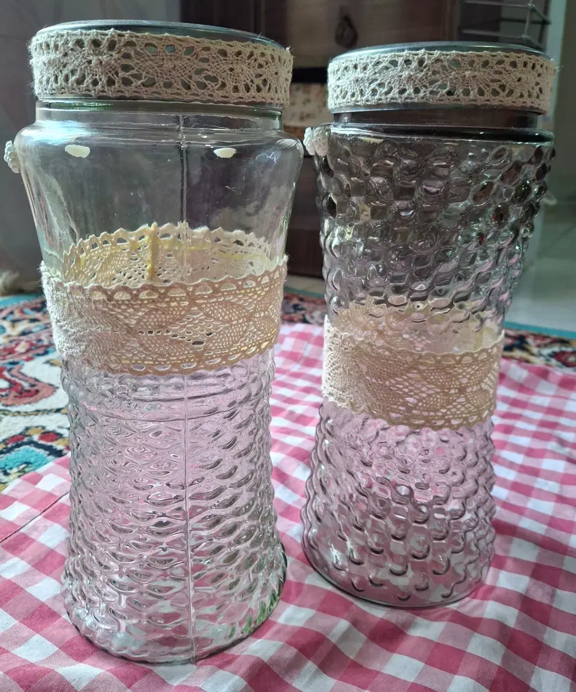 بانکه شیشه ای دو لیتری|ظروف نگهدارنده، پلاستیکی، یک‌بارمصرف|گرگان, |دیوار