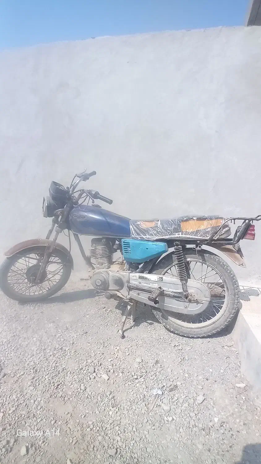 متور مزایده ای 125|موتورسیکلت|کاکی, |دیوار