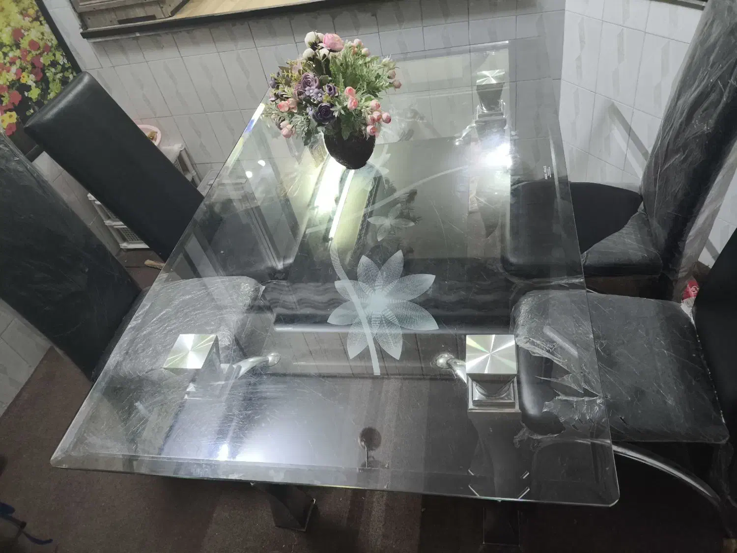 میز ناهارخوری|میز و صندلی غذاخوری|گناباد, |دیوار