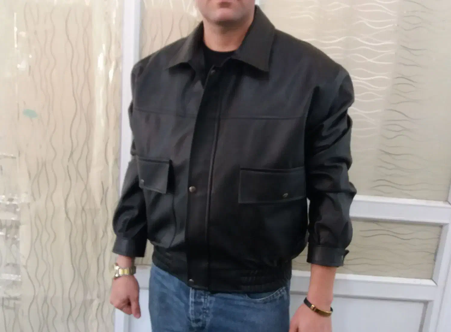 کاپشن چرم عمده و تک|لباس|رشت, بازار|دیوار