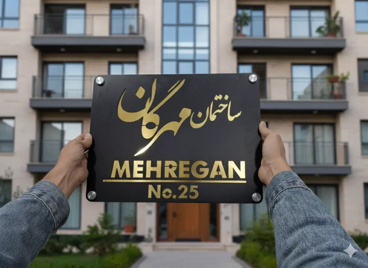 ساخت پلاک فلزی ساختمان|خدمات پیشه و مهارت|شیراز, شهرک صنعتی شیراز|دیوار