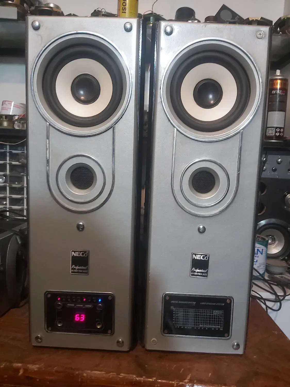 اسپیکر ۲ تکه ایستاده AUX دار usbsys|سیستم صوتی خانگی|مشهد, فتح المبین|دیوار