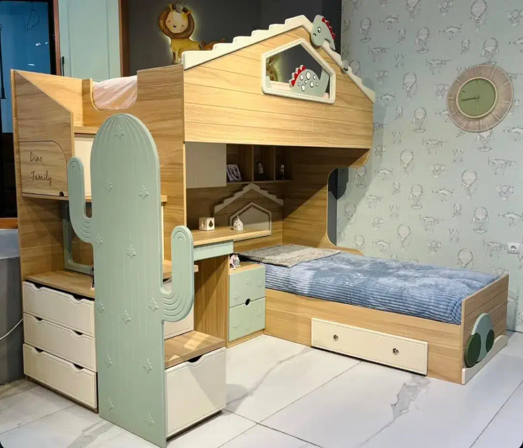 تخت دوطبقه ژورنالی با کیفیت و ضمانت|تخت و سرویس خواب|شیراز, سلطان آباد|دیوار