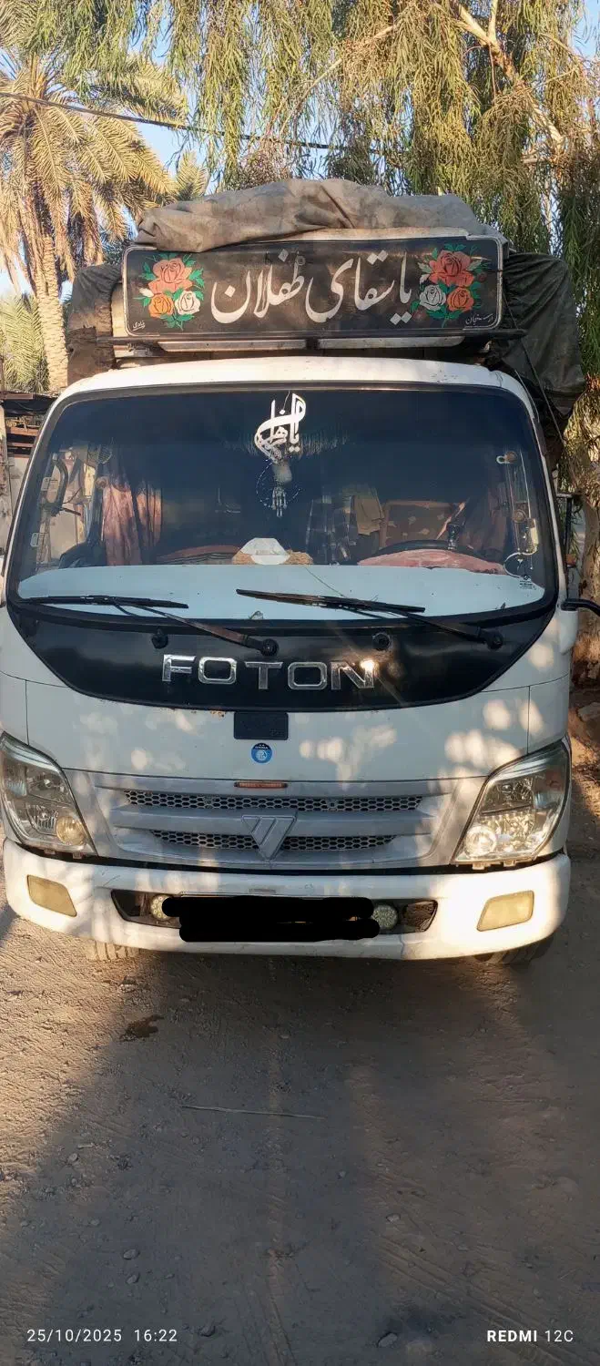 فوتون 6تن مدل 1389 برج 12|خودرو سنگین|حاجی آباد, |دیوار