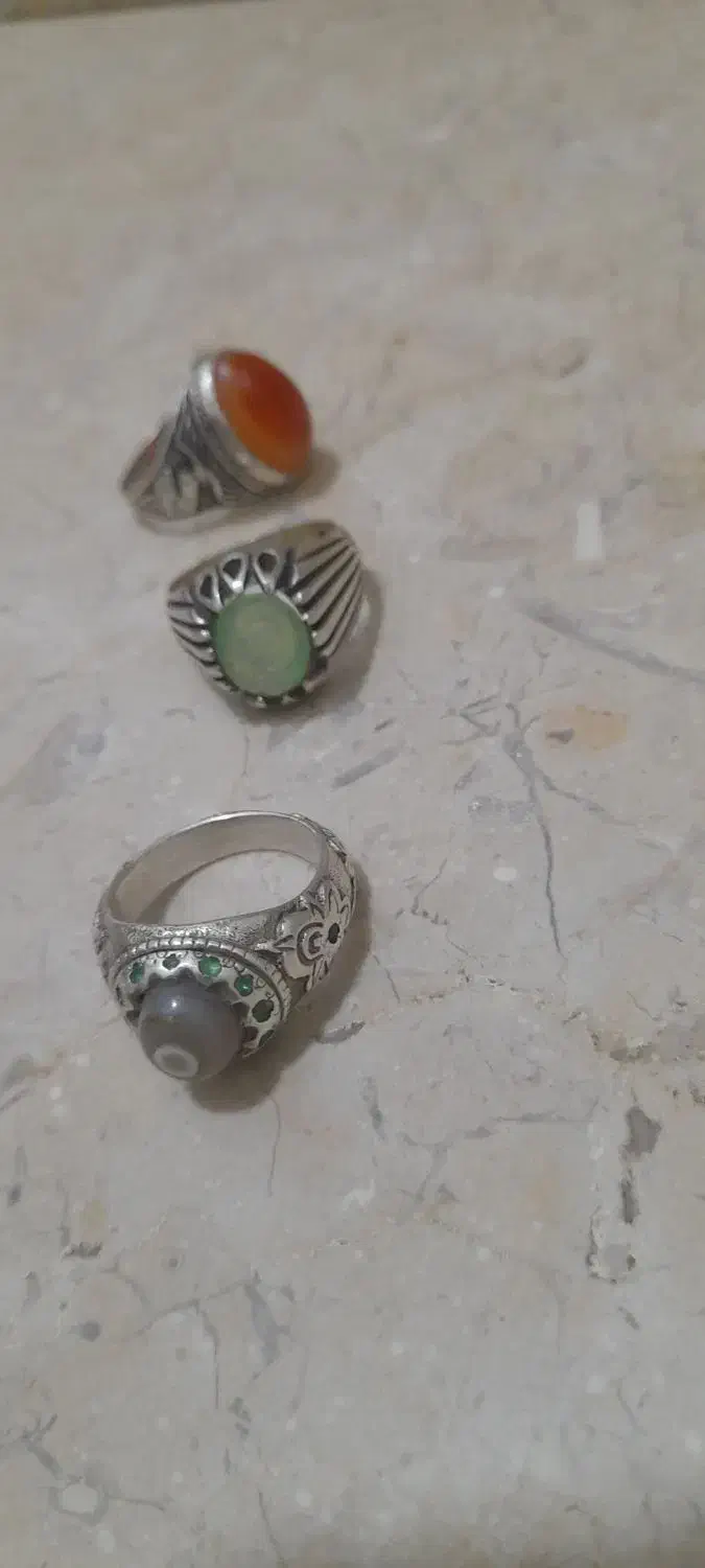 انگشتر عقیق دوپوس باباقوری زبرجد|جواهرات|کاشان, فاز ۲ ناجی آباد|دیوار